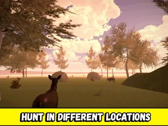 Capturas de pantalla de Hunting Clash Games 3D Offline iPad 